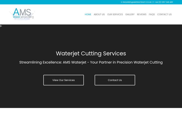 Screenshot του amswaterjet.co.uk