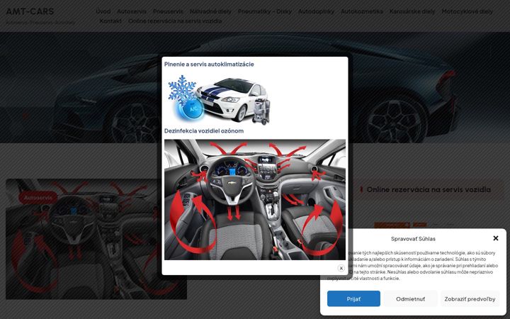 Snimka zaslona za amt-cars.sk