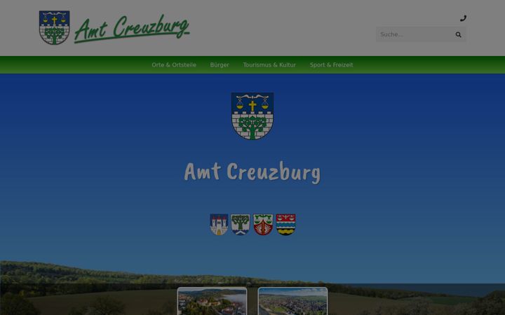 Screenshot di amt-creuzburg.de