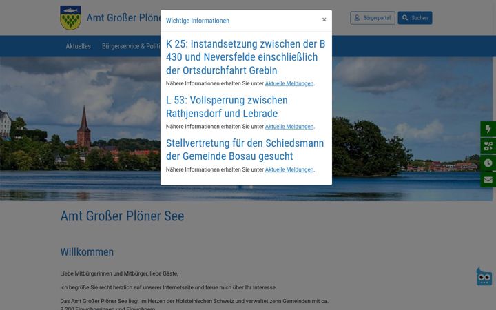 Snimka zaslona za amt-gps.de