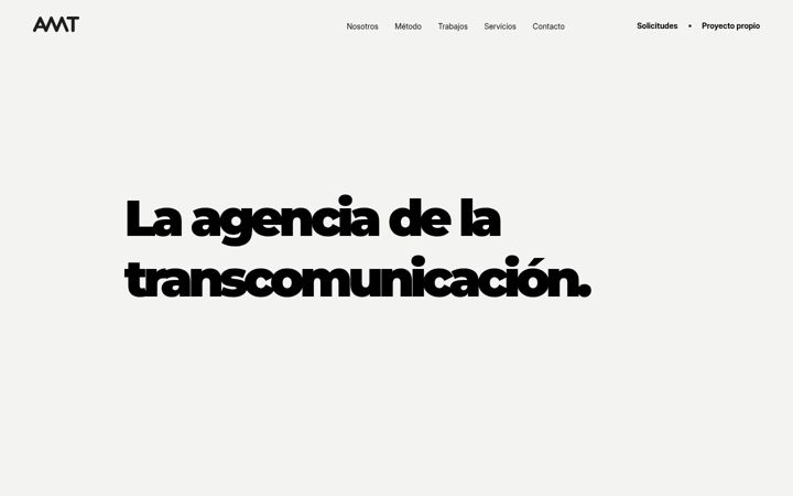 Screenshot of amtcom.es