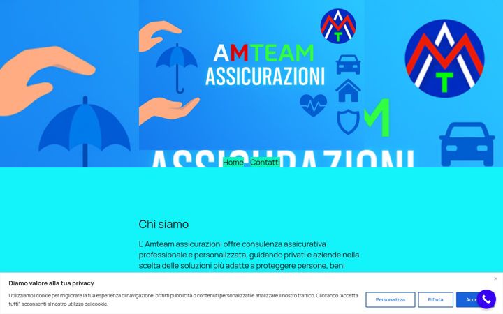 Screenshot of amteam.it