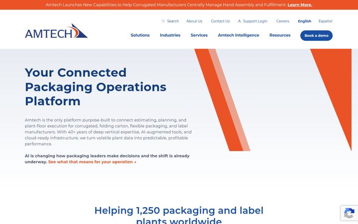 Screenshot of amtechsoftware.com