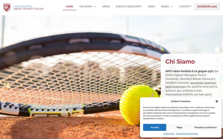 Screenshot of amti.it