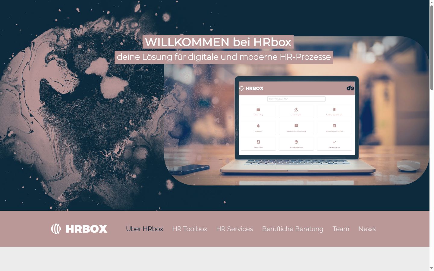 Screenshot des Einwilligungsbanners vor jeglicher Interaktion