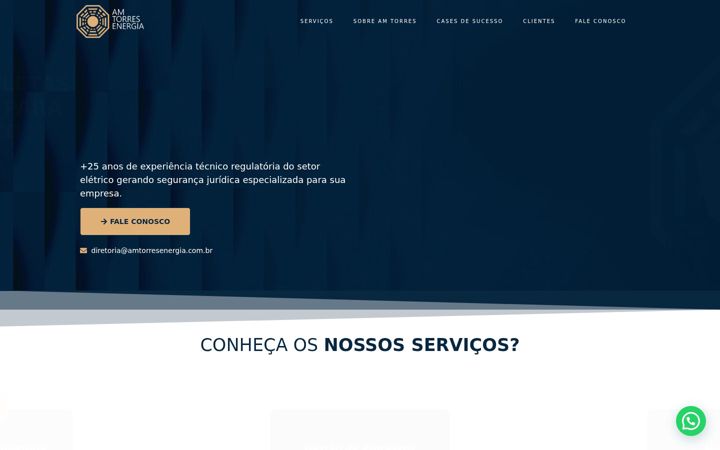 Screenshot του amtorresenergia.com.br