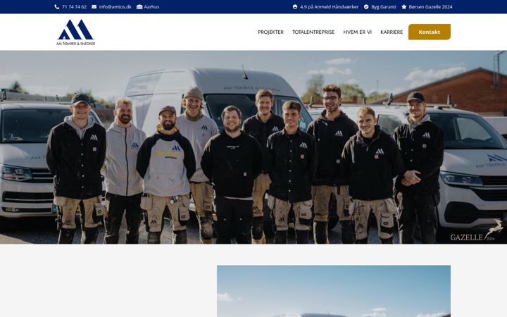 Screenshot stránky amtos.dk