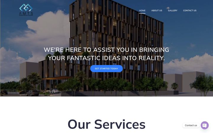 Screenshot of amtsdubai.com