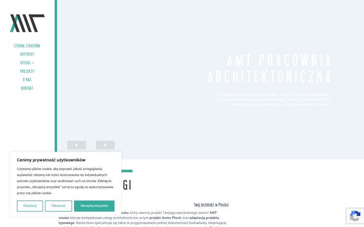 Screenshot of amtstudio.pl