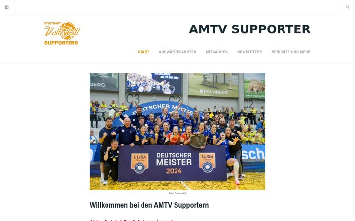 Zrzut ekranu amtv-supporter.de
