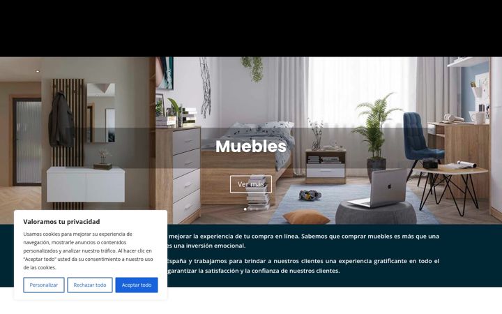 Екранна снимка на amueblados.es