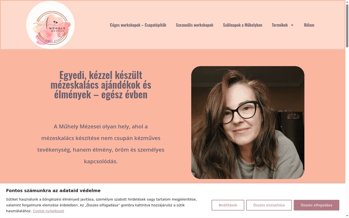 Kuvakaappaus suostumusbannerista, joka näytettiin ennen mitään vuorovaikutusta