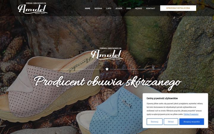 Screenshot of amulet.lukow.pl