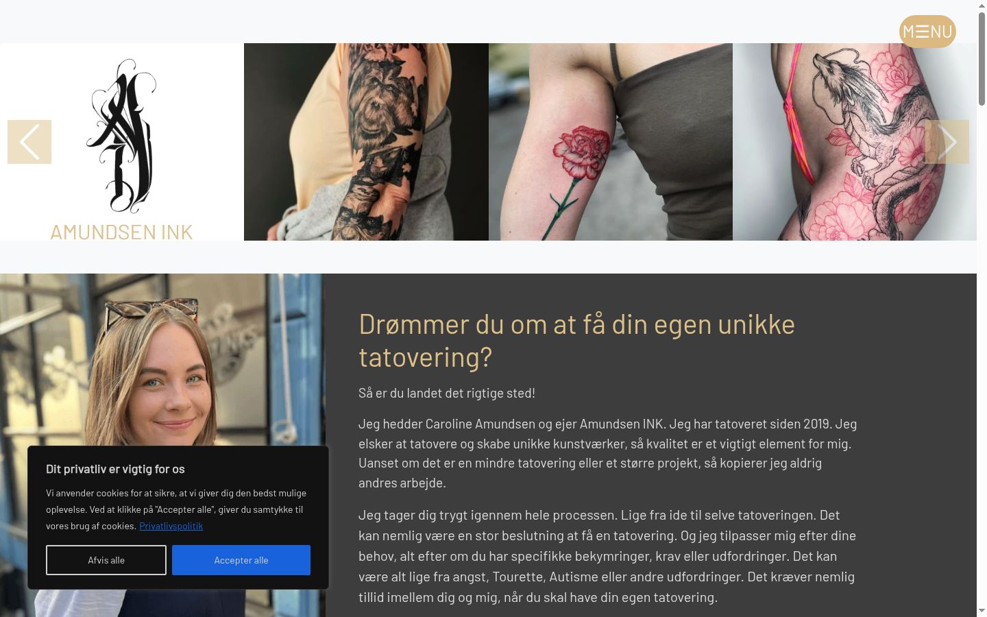 Screenshot tal-banner tal-kunsens muri qabel kwalunkwe interazzjoni