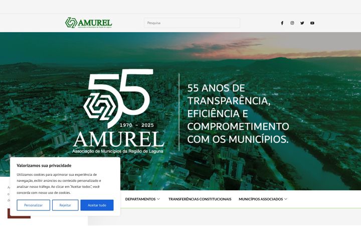 Screenshot του amurel.org.br