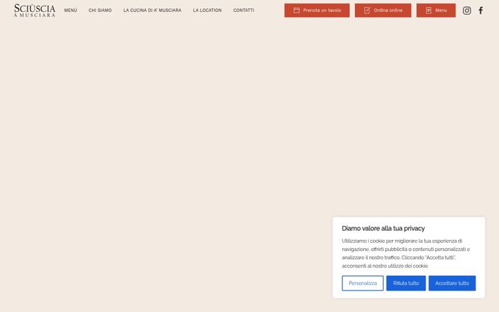 Screenshot of amusciara.it