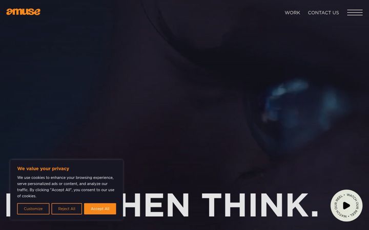 Screenshot of amuse.gr