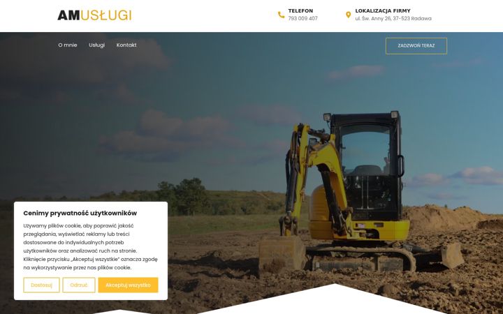 Screenshot di amuslugi.pl