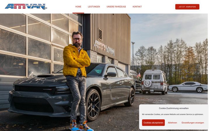 Zrzut ekranu amvan.de