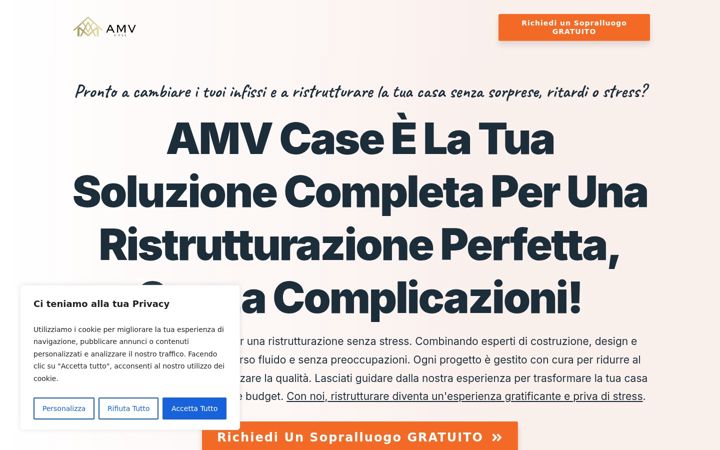 Screenshot of amvcase.it