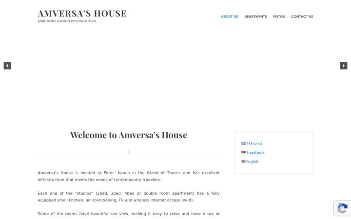 Screenshot of amversashouse.com