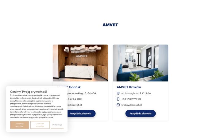 Screenshot di amvet.pl