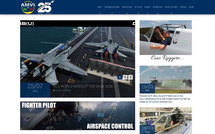 Screenshot of amvi.it