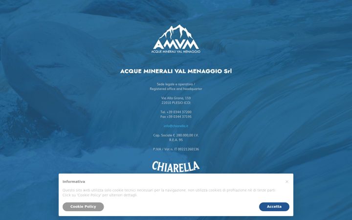 Screenshot of amvm.it
