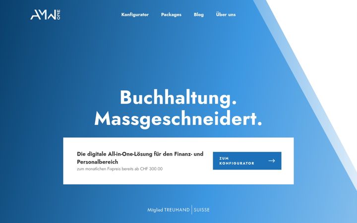 Screenshot of amw.one