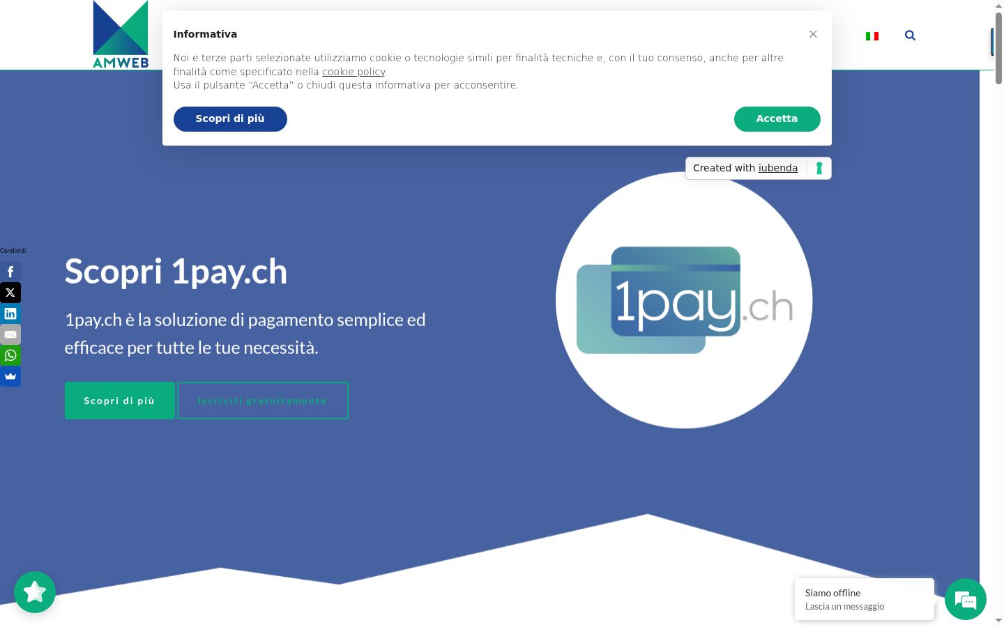 Sutikimo reklamjuostės, rodytos prieš bet kokią sąveiką, ekrano kopija