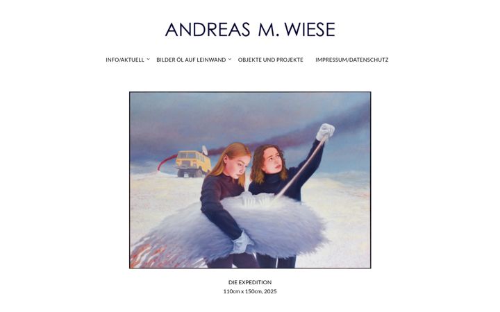 Screenshot of amwiese.de