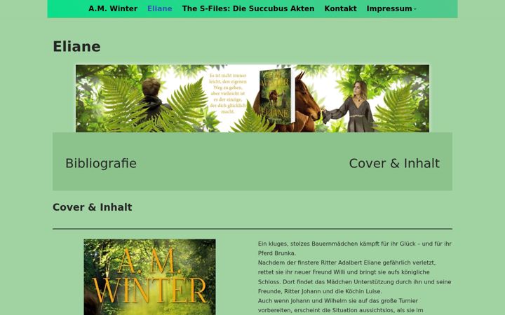 Екранна снимка на amwinter.de