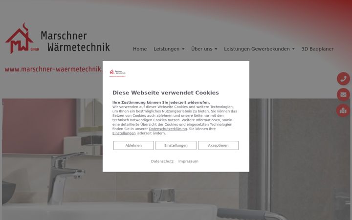 Екранна снимка на amwt.de