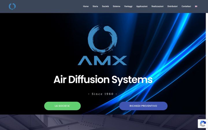 Screenshot of amxitalia.eu