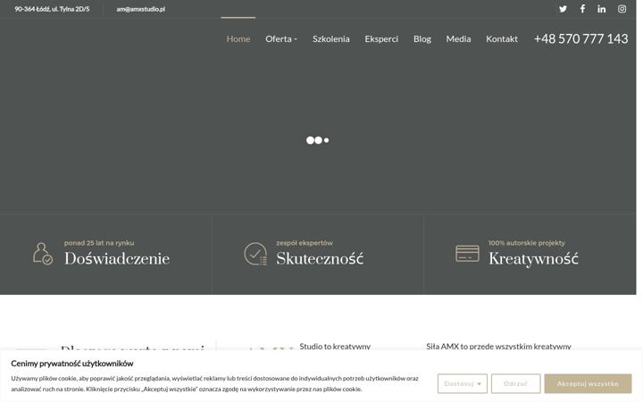 Screenshot di amxstudio.pl