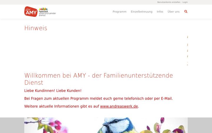 Screenshot of amy-vechta.de