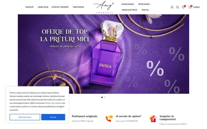 Zrzut ekranu amycosmetic.ro
