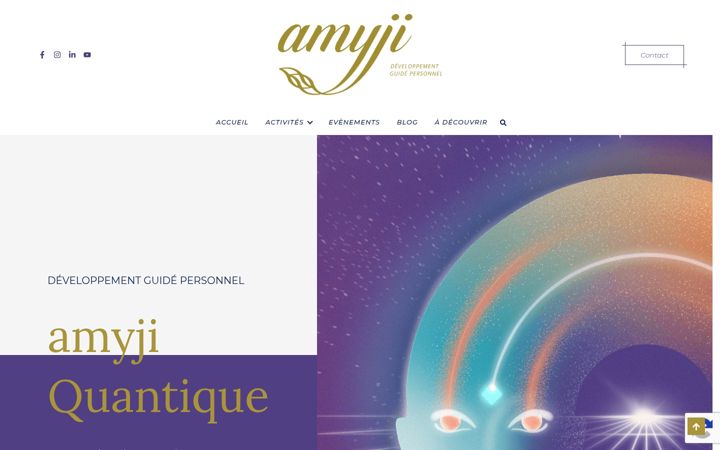 Screenshot ta' amyji.fr
