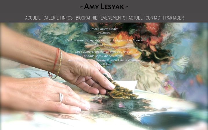 Screenshot of amylesyak.com