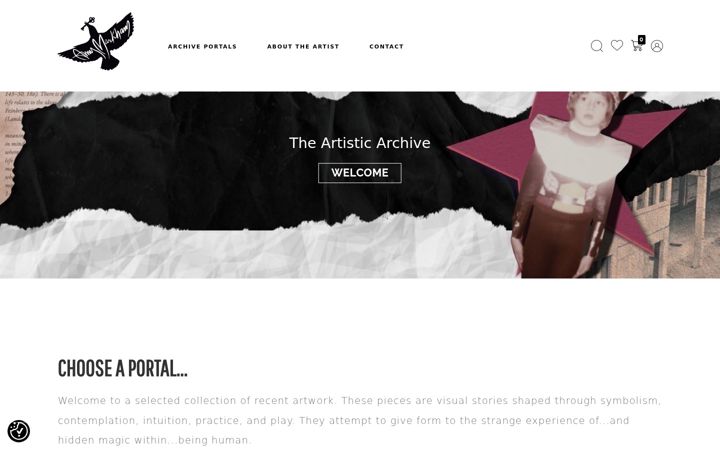 Screenshot of amymakesart.com