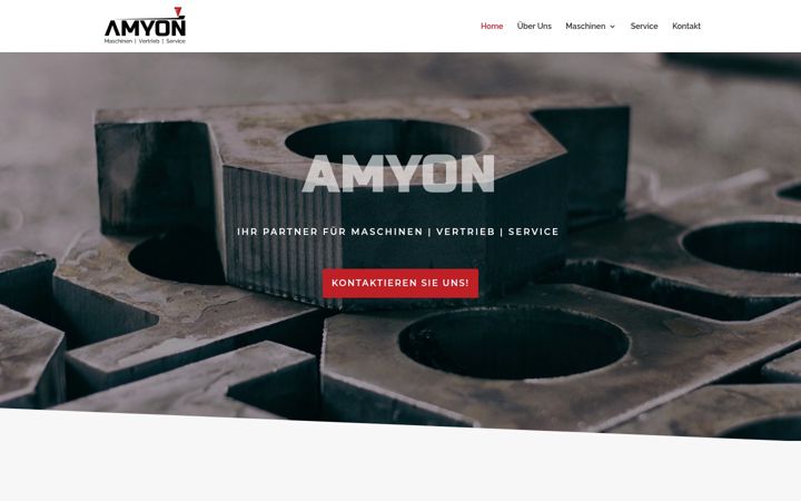 Екранна снимка на amyon-gmbh.de