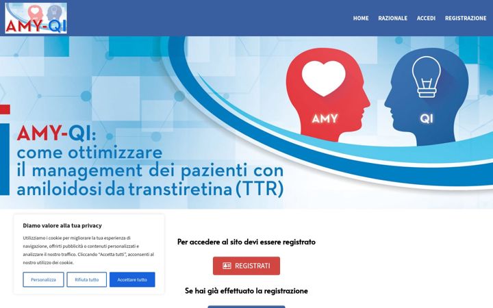 Skärmbild av amyqi.it