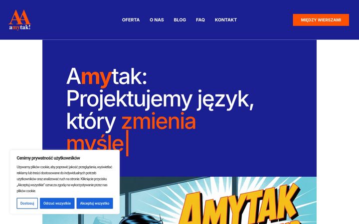 Screenshot ta' amytak.pl