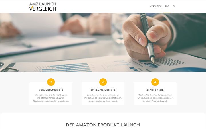 Snímek obrazovky amz-launch-vergleich.de