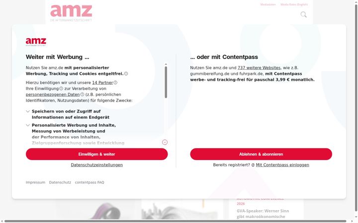 Screenshot of amz.de