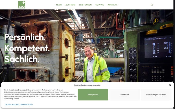 Screenshot of amzhannover.de