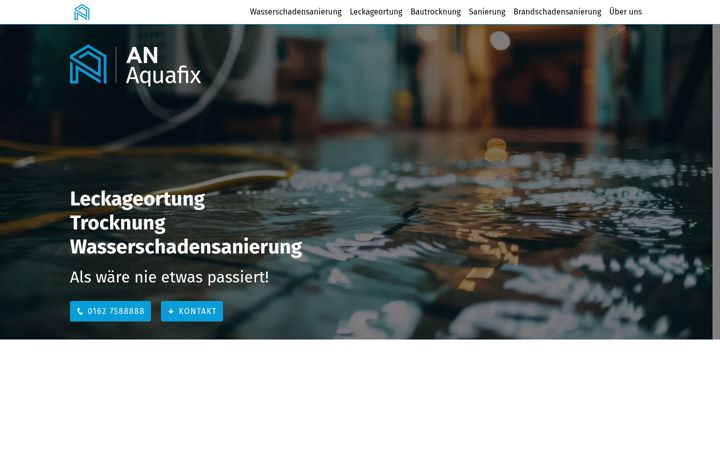 Screenshot of an-aquafix.de