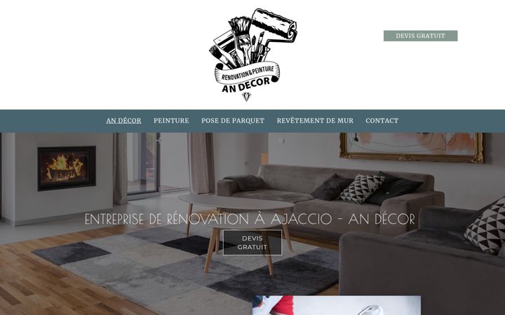 Screenshot of an-decor.fr