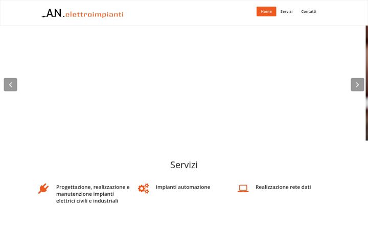 Screenshot of an-elettroimpianti.it