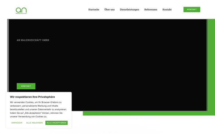 Screenshot of an-maler.ch